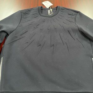 Beautiful and very rare Neil Barrett Jersey size L dark blue